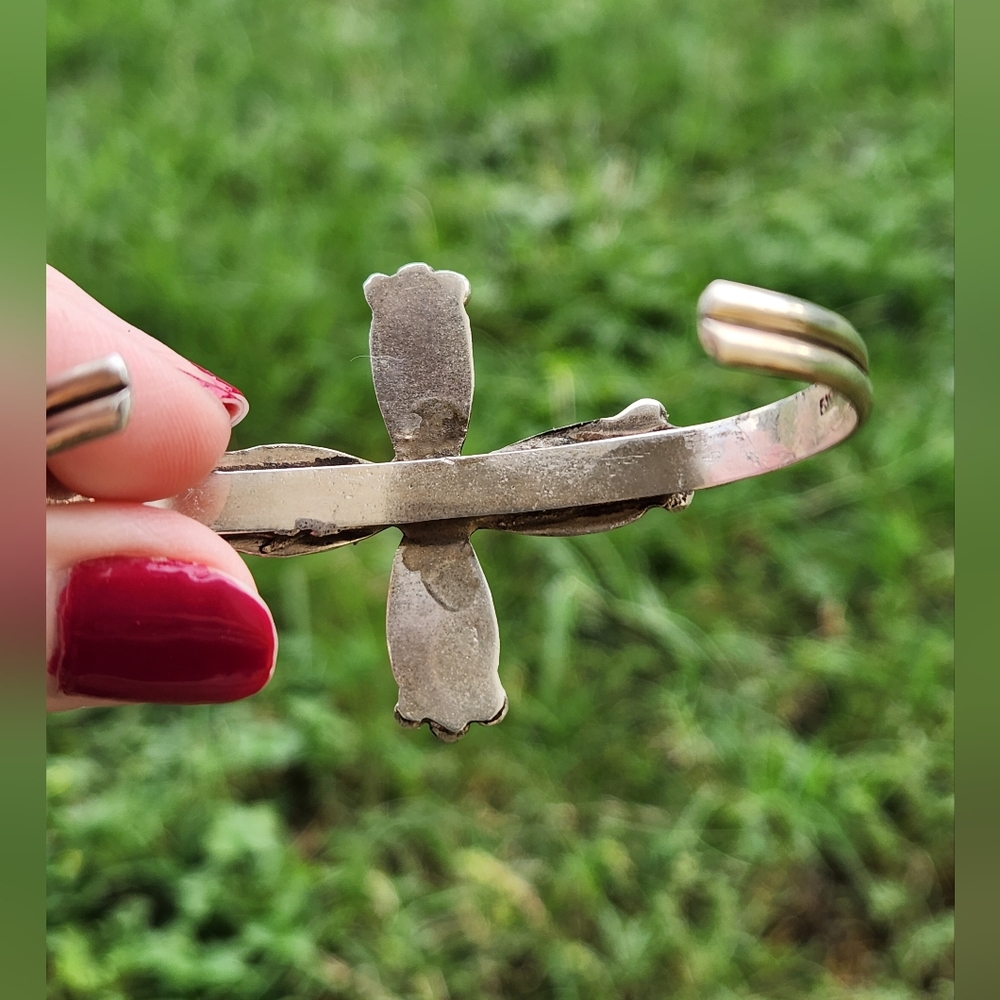 Turquoise Cross Cuff - Picture 7 of 10